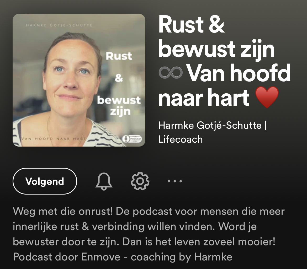 podcast harmke gotje_rust & bewust zijn